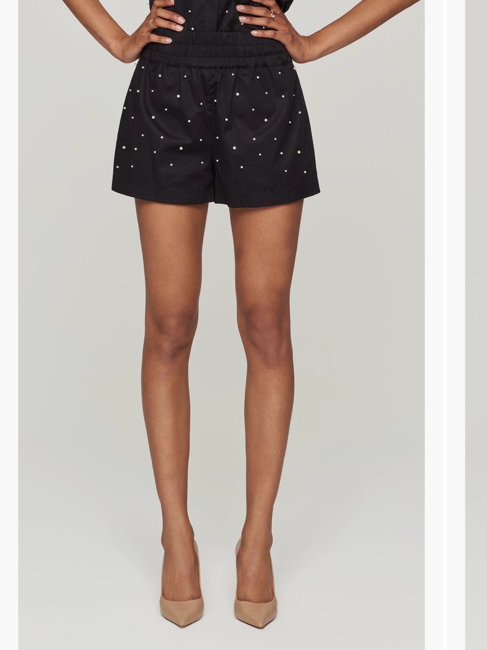 Generation Love Betty Pearl Embellished
Poplin Shorts